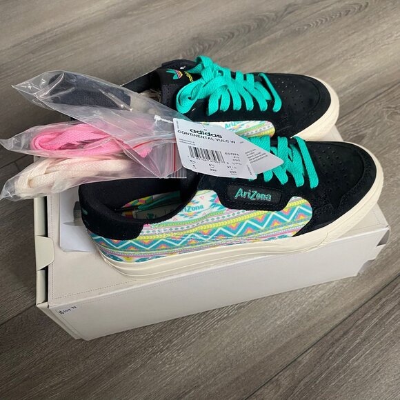 Adidas continental Vulc Arizona Iced Tea Edition Shoes size 6 - Picture 1 of 5